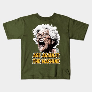 Age against the machine - Grandparent humor Kids T-Shirt